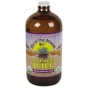 Aloe Vera Juice organic No preservatives - 32 oz - Liquid ( Six Pack)