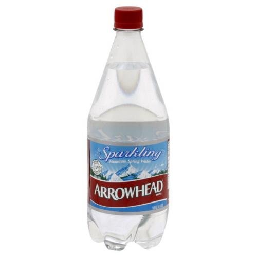 Arrowhead Sparkling Spring Water, 1-Ounce (Pack of 12)