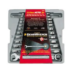 GearWrench 9412 12-Piece Metric Combination GearWrench Set by 