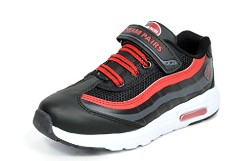Dream Pairs DP918 Boy's & Girl's Light Weight Velcro Strap Athletic Shoes Sneakers (Toddler/Little Kid/Big Kid)