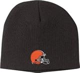 Reebok Cleveland Browns White Rebel Flat Brim Flex Fit Hat