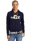 NBA Women's Utah Jazz Nothing But Net Hood (Navy, Small)