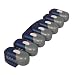 Fit & Healthy Portable Pill Pods, Blue/white, 3x12.5x1.75 Inches