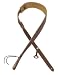 Levy's Leathers 2 1/2 leather acoustic/Dobro guitar strap,Brown