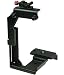 ePhoto Adjustable Off Camera Flip Flash Bracket for Canon Nikon Speedlite Speedlight Flash Bracket by ePhotoInc H6604