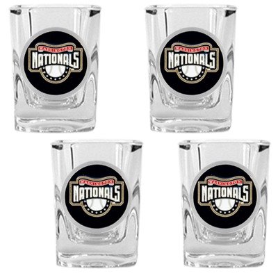 MLB Washington Nationals Square Shot Glass (Set of 4)