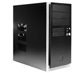 Antec NSK-4482B EC PC-Geh&auml;use ATX mit Netzteil 380 Watt schwarz/silber