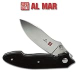 Al Mar Nomad Stainless Steel Folding Knife w Pocket Clip by Al Mar