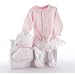 Baby Aspen Big Dreamzzz Baby Ballerina Layette Set with Gift Box, Pink, 0-6 Months