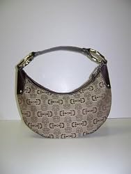 Gucci Handbags Horsebit Logo Half Moon Hobo 211519 PRICE REDUECD