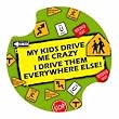 My Kids Drive Me Crazy Carsters, Coasters For Your Car
