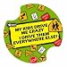 My Kids Drive Me Crazy Carsters, Coasters For Your Car