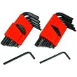 26 SAE & Metric Allen Wrenches Hex Key Automotive Tools