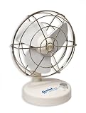 Connectland CL-USB-FAN-W USB Durable Desk Soft Fan Blades Make You Free Of Injury (White)