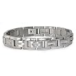 Titanium Men's Link Bracelet (12mm) 8.5 Inches