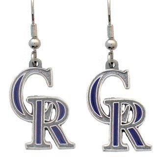 Colorado Rockies Dangle Earrings – MLB Baseball Fan Shop Sports Team Merchandise