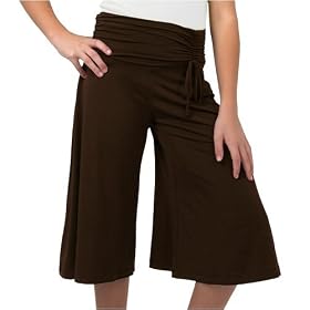 Amy Byer Girls 7-16 Knit Shirred Waist Textured Gaucho