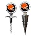Cleveland Browns NFL Cork Screw and Wine Bottle Topper Set