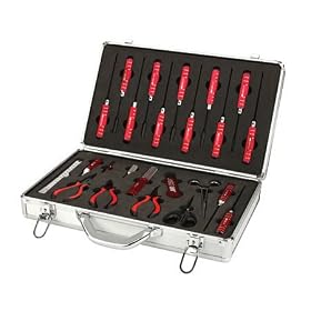 JR Heli Tool Set with Aluminum Carry Case from Helicopter Tools