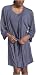  : Intimo Women's Soft Knit Kimono with Lace