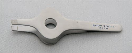 Body Toolz Stainless Wide Grip Tweezer
