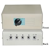 RJ12 ABCD 4 Way Switch Box