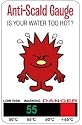 Mr Men - Little Miss Scary Anti-Scald Domestic Hot Water Boiler Temperature Monitor/Gauge. Is your tap water 'too hot' and scalding?