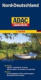 ADAC L&auml;nderkarte Deutschland Nord 1 : 500 000: Register: Legende, Zufahrtskarten, Citypl&auml;ne, Autokennzeichen, Ortsregister mit Postleitzahlen - Karte: .. - Nationalparks, landschaftlich sch&ouml;ne Strecken - ADAC Kartografie