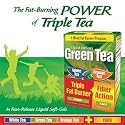 Green Tea, White Tea, Orange Tea Triple Fat Burner - 120 Liquid Softgels + 6 Fiber Action Drink Packs