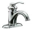 KOHLER K-12181-CP Fairfax Single Control Lavatory Faucet, Polished Chrome