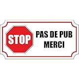 sticker macbook laptop voiture moto boite aux a lettre stop pub anti