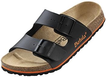Betula licensed by Birkenstock. Model "Boogie" in "Black-Orange".