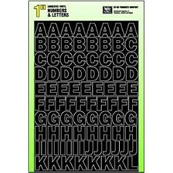 Hy-Ko Prod. 30033 Self-Stick Letters And Numbers