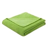 Olive Kids Lime Raschel Fleece Throw