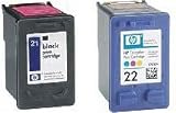 Take4Less 2-pack (B+C) HP 21 22 C9351AN C9352AN Remanufactured Ink Cartridges for HP DeskJet D1320 3915 3920 3940 3930V PSC1400 1401 Officejet4315 9352AN 9351AN HP21 HP22