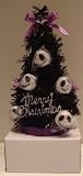 Nightmare Before Christmas Tree with Jack Skellington lighted ornaments