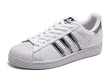 adidas（アディダス） SS II BLING（スーパースター 2 ブリング） G02062 ホワイト/ブラック1/メタリックシルバー
