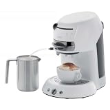 41bIHuD SwL. SL160  Kaffeepadmaschine KM 42.71 inkl. Milchaufschäumer