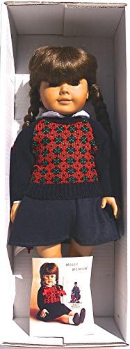 Vintage and Retired Molly Doll and Boxed Hardcover Book Set from Pleasant Company