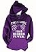 This Girl Has Bieber Fever Purple Hoodie Adult Sweatshirt