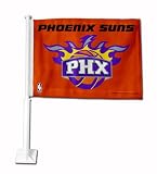 Phoenix Suns Car Flag (Orange)