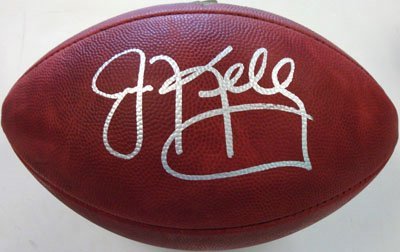Jim Kelly Buffalo Bills NFL Hand Signed Official Football
