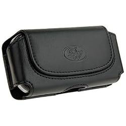 Horizontal Leather Case with Belt Clip for Google G1 Android Smartphone