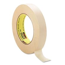 Scotch General-Purpose Masking Tape, 1 Inch x 60 Yards, 3 inch Core, Natural (234-1)