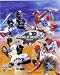 Signed World Series 2002 San Francisco Giants / Anaheim Angels 8x10 by the 2002 world series players (Jarros Washburn, Tim Salmon, Adam Kennedy, Troy Glaus, Benito Santiago, Jeff Kent, Robb Nen and Barry Bonds) 8 Signatures in all