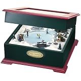 Crosley White Christmas Music Box