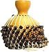 Overseas Connection Authentic Professional Rhythmkids Shekere, Natural 6 Inches