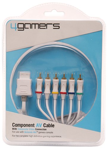 4Gamers Component HD Audio Video Cable (Wii)