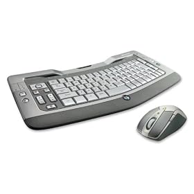 Microsoft WIRELESS ENTERTAINMENT DESKTOP 8000 WINXP/VISTA USB LIGHT SILVER CD-ROM 69Y-00006