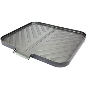 Space Saving Silver Worktop Drainer Tray